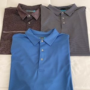 3-Men’s PGA golf shirts. Size XXL